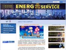 Tablet Screenshot of en.servisenergo.ru